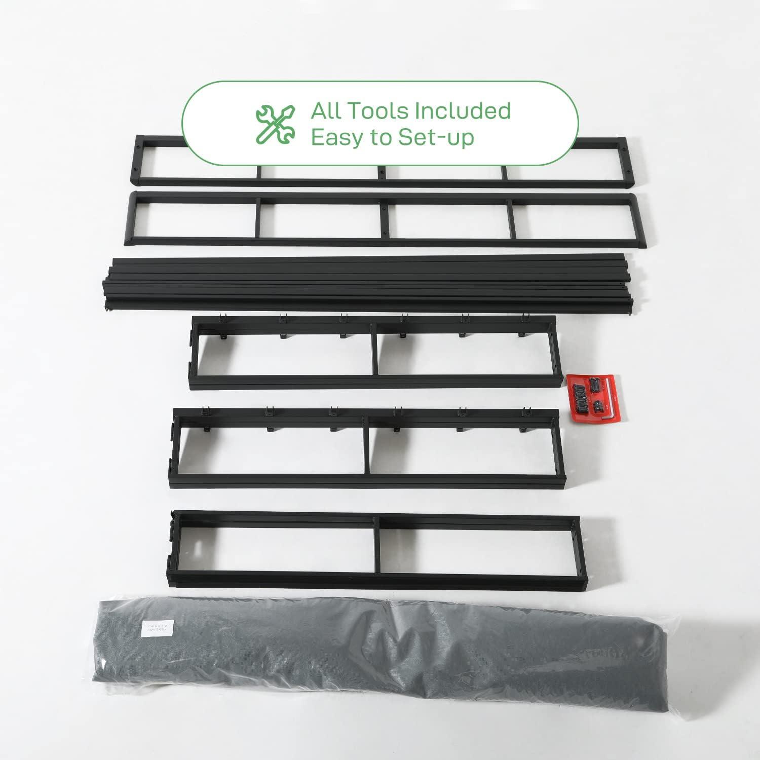 imageNovilla Box Spring for Queen Bed 4Inch Metal Queen Box Spring Supports for All Types of MattressExtraStrong Support ampamp NonSlip No Noise Easy AssemblyFull