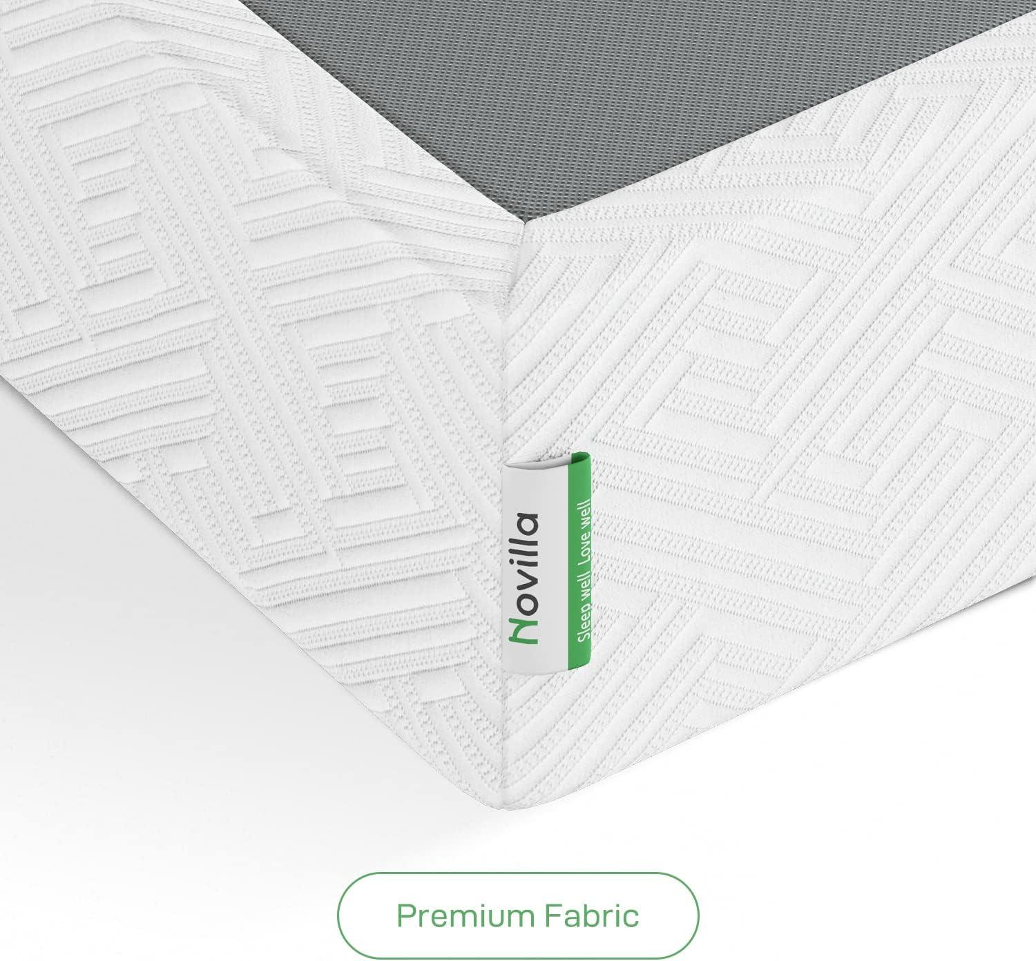 imageNovilla Box Spring for Queen Bed 4Inch Metal Queen Box Spring Supports for All Types of MattressExtraStrong Support ampamp NonSlip No Noise Easy AssemblyTwin