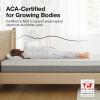imageNovilla 10 Inch Mattress Full Gel Full Memory Foam Mattress in a Box with Comfort Foam for Back Pain Relief ampamp Body Support ampamp Cool Night Sleep CertiPURUS CertifiedGrey