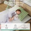 imageNovilla 10 Inch Mattress Full Gel Full Memory Foam Mattress in a Box with Comfort Foam for Back Pain Relief ampamp Body Support ampamp Cool Night Sleep CertiPURUS CertifiedGrey
