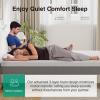 imageNovilla 10 Inch Mattress Full Gel Full Memory Foam Mattress in a Box with Comfort Foam for Back Pain Relief ampamp Body Support ampamp Cool Night Sleep CertiPURUS CertifiedGrey