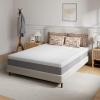 imageNovilla 10 Inch Mattress Full Gel Full Memory Foam Mattress in a Box with Comfort Foam for Back Pain Relief ampamp Body Support ampamp Cool Night Sleep CertiPURUS CertifiedGrey