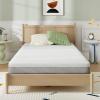 imageNovilla 10 Inch Mattress Full Gel Full Memory Foam Mattress in a Box with Comfort Foam for Back Pain Relief ampamp Body Support ampamp Cool Night Sleep CertiPURUS CertifiedGrey