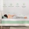 imageNovilla 10 Inch Twin Mattress Gel Memory Foam Mattress Twin Size in a Box for Pressure Relieving ampamp Back Support ampamp Cool Night Comfort CertiPURUS CertifiedGreen