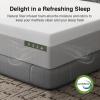 imageNovilla 14 Inch King Size Mattress Gel King Memory Foam Mattress in a Box with CoolTouch Nylon Cover for Cooling Night Sleep Pain Relief ampamp Spinal Support with Comfort Foam CertiPURUS CertifiedGrey