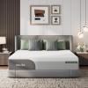 imageNovilla 14 Inch King Size Mattress Gel King Memory Foam Mattress in a Box with CoolTouch Nylon Cover for Cooling Night Sleep Pain Relief ampamp Spinal Support with Comfort Foam CertiPURUS CertifiedGrey