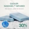 imageNovilla 14 Inch Queen Size Mattress in a Box with Advanced Cooling Gel Memory Foam Bed with Advanced Charcoal Support MediumFirm Pressure Relief with Motion Reduction ampamp TripleZone SupportGrey