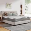 imageNovilla 14 Inch Queen Size MattressHybrid Queen Mattress with Gel Memory Foam CooltoTouch Nylon Blend ampamp Pocketed Coils for Adaptive Body Support ampamp Motion Isolation CertiPURUS CertifiedKing US Standard