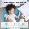 imageNovilla 14 Inch Queen Size MattressHybrid Queen Mattress with Gel Memory Foam CooltoTouch Nylon Blend ampamp Pocketed Coils for Adaptive Body Support ampamp Motion Isolation CertiPURUS CertifiedFull