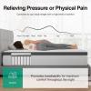 imageNovilla 6 Inch Twin MattressBonnell Spring Hybrid Mattresses for Spine Support ampamp Cooling Comfort  Twin Bed MattressAdaptive Foam Layer with Medium Firm CertiPURUS Certified for YouthGuest RoomsWhite