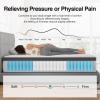imageNovilla 6 Inch Twin MattressBonnell Spring Hybrid Mattresses for Spine Support ampamp Cooling Comfort  Twin Bed MattressAdaptive Foam Layer with Medium Firm CertiPURUS Certified for YouthGuest RoomsWhite