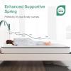 imageNovilla 6 Inch Twin MattressBonnell Spring Hybrid Mattresses for Spine Support ampamp Cooling Comfort  Twin Bed MattressAdaptive Foam Layer with Medium Firm CertiPURUS Certified for YouthGuest RoomsWhite