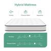imageNovilla 6 Inch Twin MattressBonnell Spring Hybrid Mattresses for Spine Support ampamp Cooling Comfort  Twin Bed MattressAdaptive Foam Layer with Medium Firm CertiPURUS Certified for YouthGuest RoomsWhite