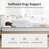 imageNovilla 6 Inch Twin MattressBonnell Spring Hybrid Mattresses for Spine Support ampamp Cooling Comfort  Twin Bed MattressAdaptive Foam Layer with Medium Firm CertiPURUS Certified for YouthGuest RoomsWhite