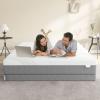 imageNovilla Box Spring for Queen Bed 4Inch Metal Queen Box Spring Supports for All Types of MattressExtraStrong Support ampamp NonSlip No Noise Easy AssemblyKing