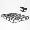 imageNovilla Box Spring for Queen Bed 4Inch Metal Queen Box Spring Supports for All Types of MattressExtraStrong Support ampamp NonSlip No Noise Easy AssemblyTwin