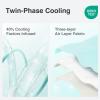 imageNovilla Cooling Mattress Topper Twin SizeMattress Pad with Deep Pocket for 821quot MattressSoft Mattress Cover for Back Pain Relief3D7D Down Alternative Bed Topper for Hot SleepersBlue