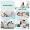 imageNovilla Cooling Mattress Topper Twin SizeMattress Pad with Deep Pocket for 821quot MattressSoft Mattress Cover for Back Pain Relief3D7D Down Alternative Bed Topper for Hot SleepersBlue