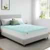 imageNovilla Cooling Mattress Topper Twin SizeMattress Pad with Deep Pocket for 821quot MattressSoft Mattress Cover for Back Pain Relief3D7D Down Alternative Bed Topper for Hot SleepersBlue