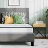 imageNovilla Full Mattress 12 Inch Hybrid Mattress in a Box Innerspring Mattresses with Gel Memory Foam for a Cool Sleep Pressure Relief Medium Firm with Pillow Top GrooveBlue