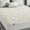 imageNovilla King Mattress Topper  CloudLike Softness Mattress Pad with Plush Flannel Electric Blanket Alternative for Cold Sleepers Deep Pocket 821 Inch Machine WashableWhite