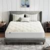 imageNovilla King Mattress Topper  CloudLike Softness Mattress Pad with Plush Flannel Electric Blanket Alternative for Cold Sleepers Deep Pocket 821 Inch Machine WashableWhite