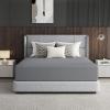 imageNovilla King Size Mattress 12 Inch Memory Foam Mattress King for Cool Night Sleep ampamp Pressure Relief Thermally Balanced Foam Mattresses For Heat Dissipation CertiPURUS Certified Mattresses in a BoxGrey