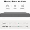 imageNovilla Mattress 12 Inch Queen Size Memory Foam with Comfort for Pressure Relief ampamp Cool Fresh SleepRemovable Washable Cover Medium FirmQueen
