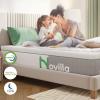 imageNovilla Mattress 12 Inch Queen Size Memory Foam with Comfort for Pressure Relief ampamp Cool Fresh SleepRemovable Washable Cover Medium FirmQueen