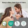 imageNovilla Mattress 12 Inch Queen Size Memory Foam with Comfort for Pressure Relief ampamp Cool Fresh SleepRemovable Washable Cover Medium FirmQueen