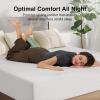 imageNovilla Mattress 12 Inch Queen Size Memory Foam with Comfort for Pressure Relief ampamp Cool Fresh SleepRemovable Washable Cover Medium FirmTwin