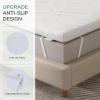 imageNovilla Mattress Topper Queen 3 Inch Dual Layer Memory Foam Mattress Topper Enhance Cooling Supportive ampamp Pressure Relieving with Breathable CoverQueen Size Yozora3 Inch