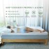 imageNovilla Mattress Topper Queen 3 Inch Dual Layer Memory Foam Mattress Topper Enhance Cooling Supportive ampamp Pressure Relieving with Breathable CoverQueen Size Yozora3 Inch Soft