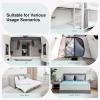 imageNovilla Memory Foam Mattress Topper Twin  2 Inch Cooling Gel Infused Memory Foam  SlowRebound Pressure Relief  CertiPUR Certified  Comfort for Sleeper Sofa RV Camper Dorm RoomBlue