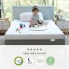 imageNovilla Memory Foam Mattress Topper Twin  2 Inch Cooling Gel Infused Memory Foam  SlowRebound Pressure Relief  CertiPUR Certified  Comfort for Sleeper Sofa RV Camper Dorm RoomWhite