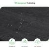 imageNovilla Modern Coffee Table with Storage Shelf Metal Frame for Living Room 43quot Wood Tabletop Tea Table Cocktail TableEasy Assembly WalnutBlack