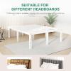 imageNovilla Queen Bed Frame 14 Inch Metal Platform Bed Frame Queen Size with Storage Space Under Bed Heavy Duty Steel Slat Support Easy Assembly No Box Spring NeededWhite