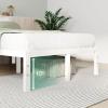 imageNovilla Queen Bed Frame 14 Inch Metal Platform Bed Frame Queen Size with Storage Space Under Bed Heavy Duty Steel Slat Support Easy Assembly No Box Spring NeededWhite
