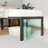 imageNovilla Queen Bed Frame 14 Inch Metal Platform Bed Frame Queen Size with Storage Space Under Bed Heavy Duty Steel Slat Support Easy Assembly No Box Spring NeededBlack