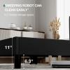 imageNovilla Queen Bed Frame with Headboard Linen Upholstered Bed Frame Queen Size with Wood Slats Support No Box Spring Needed Heavy Duty Feet Easy Assembly BeigeDark Grey