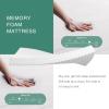 imageNovilla Queen Mattress 12 Inch Foam Mattress Double Air Zone Queen Size Mattresses with Flippable Design for Back ampamp Side Sleeper Tight Top Mattresses with Breathable Fabric CoverWhite