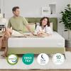 imageNovilla Queen Mattress 12 Inch Foam Mattress Double Air Zone Queen Size Mattresses with Flippable Design for Back ampamp Side Sleeper Tight Top Mattresses with Breathable Fabric CoverWhite