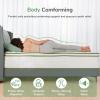 imageNovilla Queen Mattress 12 Inch Gel Memory Foam Hybrid Mattress with Pocketed Coil for Pressure Relief ampamp Motion Isolation Medium Firm Mattress Queen in a Box AmenityWhite