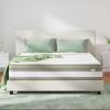 imageNovilla Queen Mattress 12 Inch Hybrid Pillow Top Queen Size Mattress in a Box with Gel Memory Foam ampamp Individually Wrapped Pocket Coils Innerspring for a Cozy ampamp Peaceful SleepWhitegrey