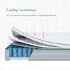 imageNovilla Queen Mattress 12 Inch Hybrid Pillow Top Queen Size Mattress in a Box with Gel Memory Foam ampamp Individually Wrapped Pocket Coils Innerspring for a Cozy ampamp Peaceful SleepWhitegrey