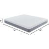 imageNovilla Queen Size Mattress 12 Inch Gel Memory Foam Mattress for Cool Night ampamp Pressure Relief Medium Plush Feel with Motion Isolating BlissGrey