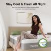 imageNovilla Queen Size Mattress 12 Inch Gel Memory Foam Mattress for Cool Night ampamp Pressure Relief Medium Plush Feel with Motion Isolating BlissGrey