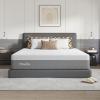 imageNovilla Queen Size Mattress 12 Inch Gel Memory Foam Mattress for Cool Night ampamp Pressure Relief Medium Plush Feel with Motion Isolating BlissGrey