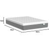 imageNovilla Queen Size Mattress 12 Inch Gel Memory Foam Mattress for Cool Night ampamp Pressure Relief Medium Plush Feel with Motion Isolating BlissGrey