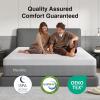 imageNovilla Queen Size Mattress 12 Inch Gel Memory Foam Mattress for Cool Night ampamp Pressure Relief Medium Plush Feel with Motion Isolating BlissGrey
